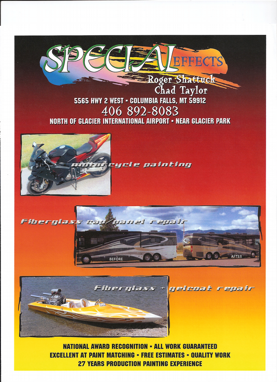 Special Effects Auto Body Columbia Falls MT 59912 4068928083